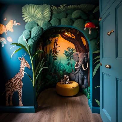 图片[53]-全球设计案例智能库_OJBKAI.COM动物世界男孩房7_Midjourney灵感图库-_设计智库－全球设计案例智能库_OJBKAI.COM-全球设计案例智能库_OJBKAI.COM设计智库