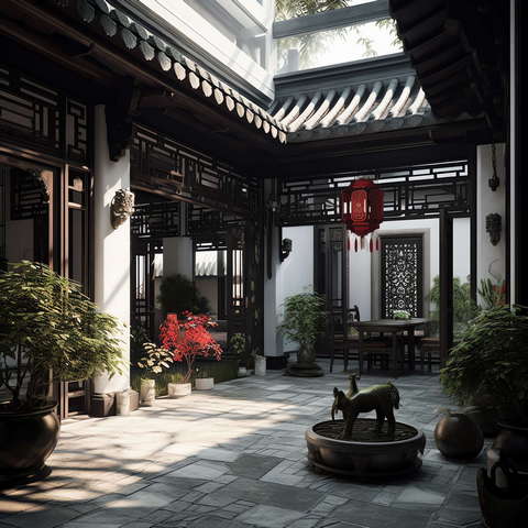 图片[49]-全球设计案例智能库_OJBKAI.COM中式四合院Midjourney灵感图库-_设计智库－全球设计案例智能库_OJBKAI.COM-全球设计案例智能库_OJBKAI.COM设计智库
