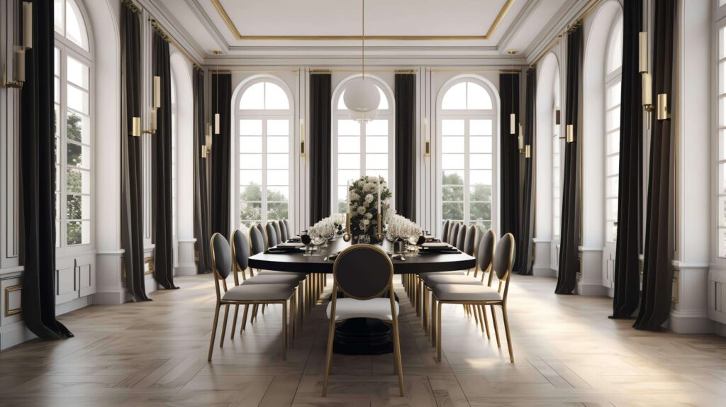 图片[31]-全球设计案例智能库_OJBKAI.COM家装简欧餐厅Midjourney灵感图库-_设计智库－全球设计案例智能库_OJBKAI.COM-全球设计案例智能库_OJBKAI.COM设计智库