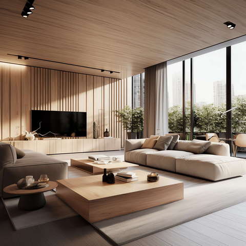 图片[32]-全球设计案例智能库_OJBKAI.COM家装原木风现代客厅Midjourney灵感图库-_设计智库－全球设计案例智能库_OJBKAI.COM-全球设计案例智能库_OJBKAI.COM设计智库