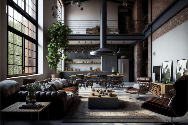 图片[4]-全球设计案例智能库_OJBKAI.COM工业风住宅设计Midjourney灵感图库-_设计智库－全球设计案例智能库_OJBKAI.COM-全球设计案例智能库_OJBKAI.COM设计智库