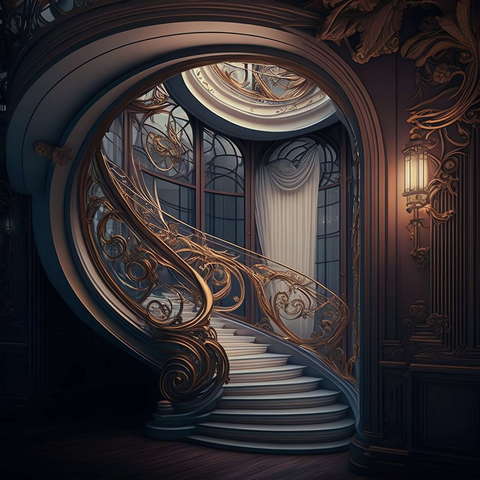 图片[14]-全球设计案例智能库_OJBKAI.COM古典欧式旋转楼梯1_Midjourney灵感图库-设计智库－全球设计案例智能库_OJBKAI.COM-全球设计案例智能库_OJBKAI.COM设计智库