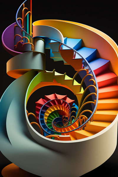 图片[23]-全球设计案例智能库_OJBKAI.COM艺术风旋转楼梯1_Midjourney灵感图库-设计智库－全球设计案例智能库_OJBKAI.COM-全球设计案例智能库_OJBKAI.COM设计智库