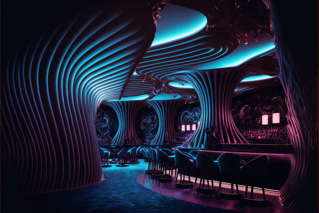 图片[32]-全球设计案例智能库_OJBKAI.COM前卫艺术酒吧吧台区Midjourney灵感图库-_设计智库－全球设计案例智能库_OJBKAI.COM-全球设计案例智能库_OJBKAI.COM设计智库