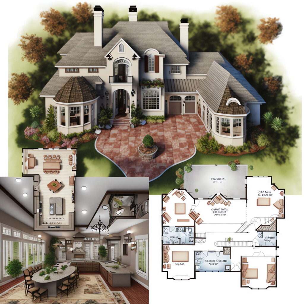 图片[32]-全球设计案例智能库_OJBKAI.COM别墅平面布局图Midjourney灵感图库-名师联智库－全球设计案例智能库名师联素材平台-全球设计案例智能库_OJBKAI.COM设计智库