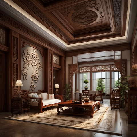 图片[15]-全球设计案例智能库_OJBKAI.COM古典中式客厅Midjourney灵感图库-_设计智库－全球设计案例智能库_OJBKAI.COM-全球设计案例智能库_OJBKAI.COM设计智库
