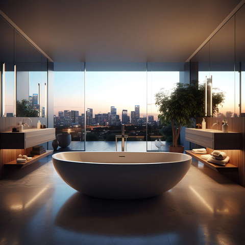 图片[107]-全球设计案例智能库_OJBKAI.COM现代家装卫生间带浴缸Midjourney灵感图库-_设计智库－全球设计案例智能库_OJBKAI.COM-全球设计案例智能库_OJBKAI.COM设计智库