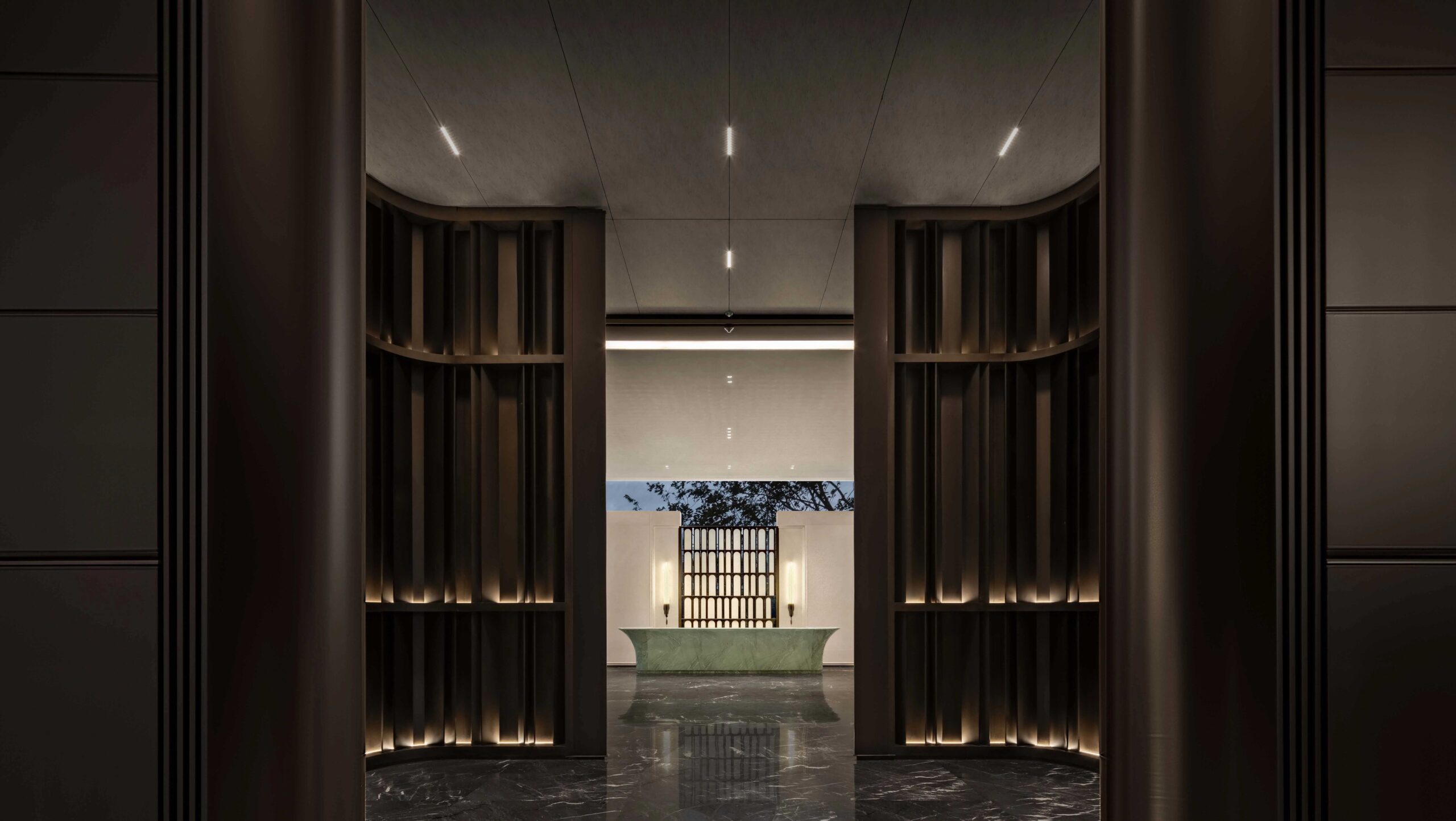 图片[17]-全球设计案例智能库_OJBKAI.COM【CCD】5398.63㎡ | 成都华润售楼处+样板间 隐逸繁华，寻光而至！| 69P-全球设计案例智能库_OJBKAI.COM设计智库