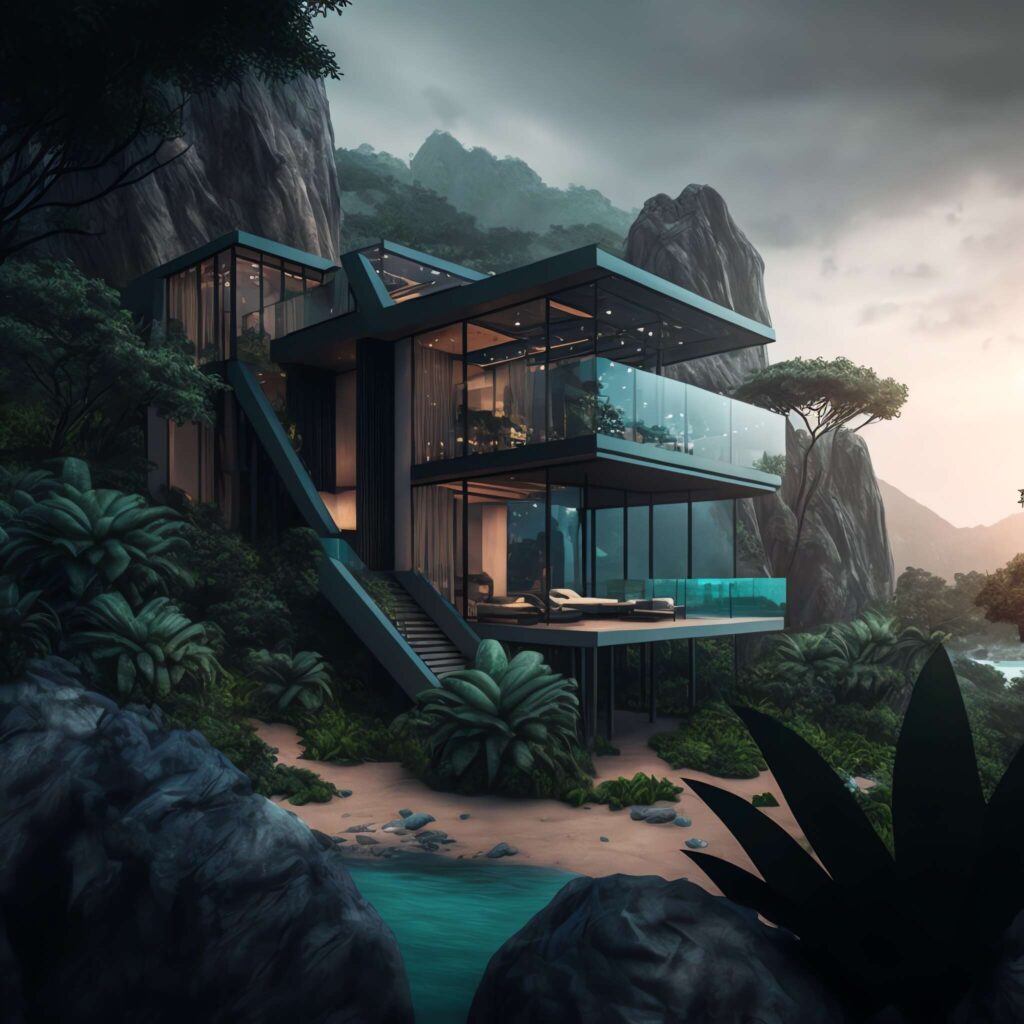 图片[14]-全球设计案例智能库_OJBKAI.COM山水森林别墅Midjourney灵感图库-_设计智库－全球设计案例智能库_OJBKAI.COM-全球设计案例智能库_OJBKAI.COM设计智库