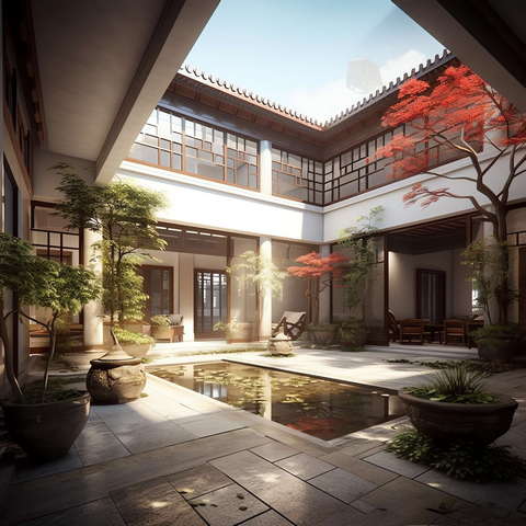 图片[41]-全球设计案例智能库_OJBKAI.COM中式四合院Midjourney灵感图库-_设计智库－全球设计案例智能库_OJBKAI.COM-全球设计案例智能库_OJBKAI.COM设计智库