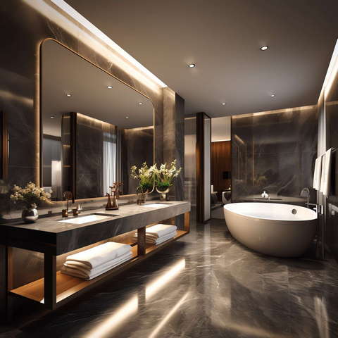 图片[9]-全球设计案例智能库_OJBKAI.COM现代家装卫生间带浴缸Midjourney灵感图库-_设计智库－全球设计案例智能库_OJBKAI.COM-全球设计案例智能库_OJBKAI.COM设计智库