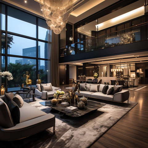 图片[18]-全球设计案例智能库_OJBKAI.COM现代挑高客厅_Midjourney灵感图库673p-全球设计案例智能库_OJBKAI.COM设计智库