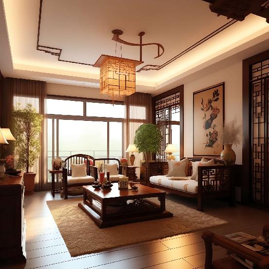 图片[16]-全球设计案例智能库_OJBKAI.COM别墅中式客厅Midjourney灵感图库-_设计智库－全球设计案例智能库_OJBKAI.COM-全球设计案例智能库_OJBKAI.COM设计智库