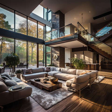 图片[29]-全球设计案例智能库_OJBKAI.COM现代挑高客厅_Midjourney灵感图库673p-全球设计案例智能库_OJBKAI.COM设计智库