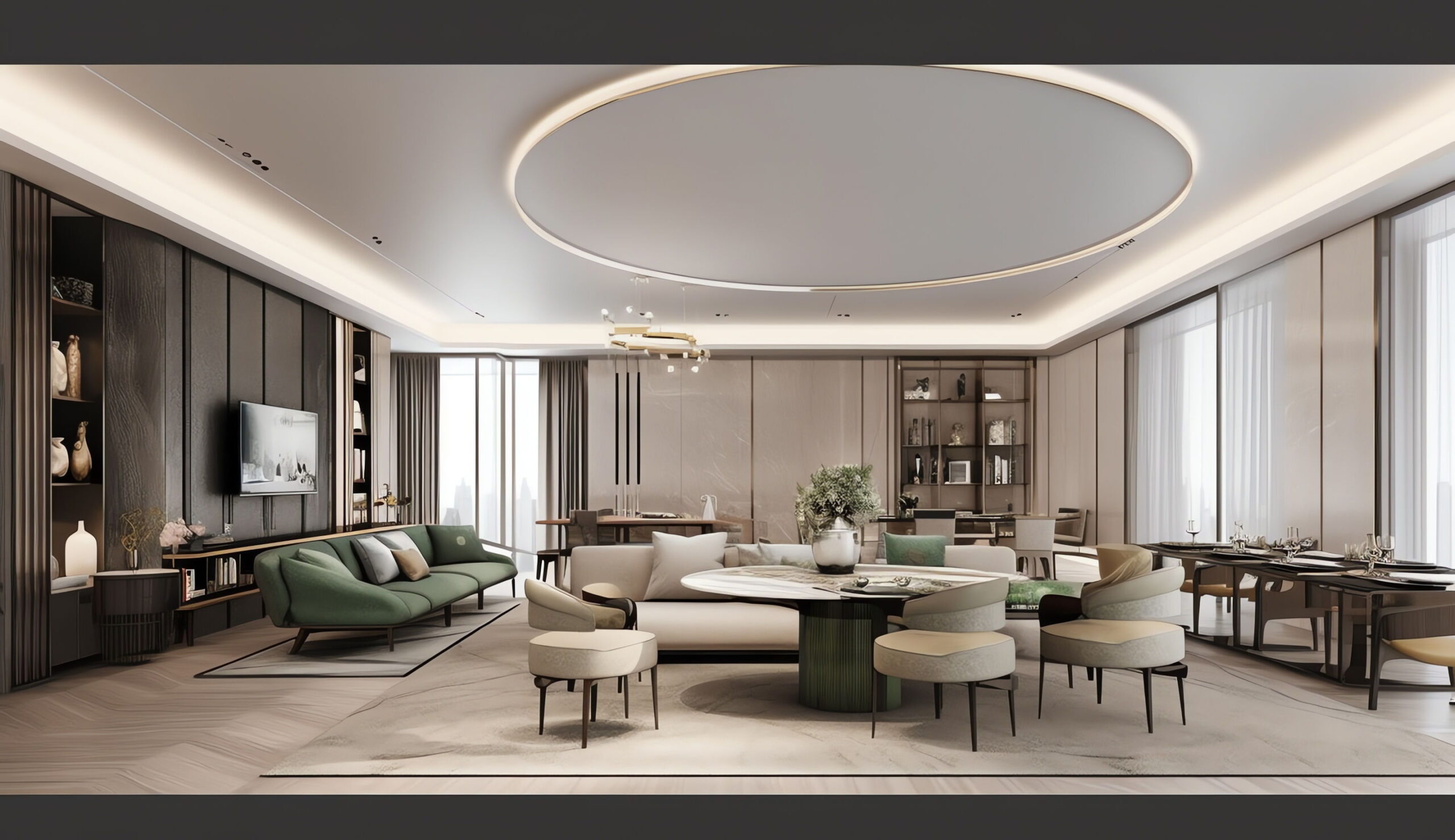 图片[21]-全球设计案例智能库_OJBKAI.COM轻奢风客餐厅_Midjourney灵感图库-全球设计案例智能库_OJBKAI.COM设计智库