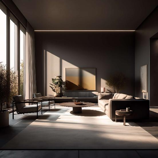 图片[13]-全球设计案例智能库_OJBKAI.COM侘寂风客厅住宅Midjourney灵感图库-_设计智库－全球设计案例智能库_OJBKAI.COM-全球设计案例智能库_OJBKAI.COM设计智库