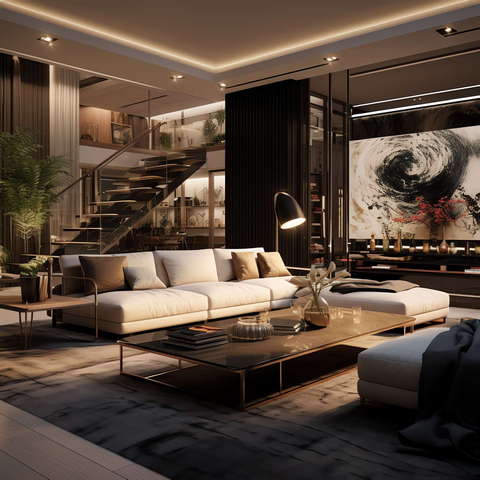 图片[67]-全球设计案例智能库_OJBKAI.COM现代前卫时尚挑高客厅Midjourney灵感图库-_设计智库－全球设计案例智能库_OJBKAI.COM-全球设计案例智能库_OJBKAI.COM设计智库