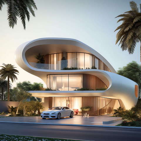 图片[33]-全球设计案例智能库_OJBKAI.COM别墅建筑外观未来科技感Midjourney灵感图库-_设计智库－全球设计案例智能库_OJBKAI.COM-全球设计案例智能库_OJBKAI.COM设计智库