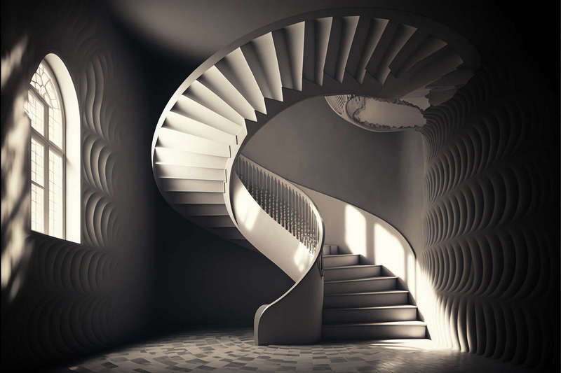 图片[13]-全球设计案例智能库_OJBKAI.COM艺术风旋转楼梯1_Midjourney灵感图库-设计智库－全球设计案例智能库_OJBKAI.COM-全球设计案例智能库_OJBKAI.COM设计智库