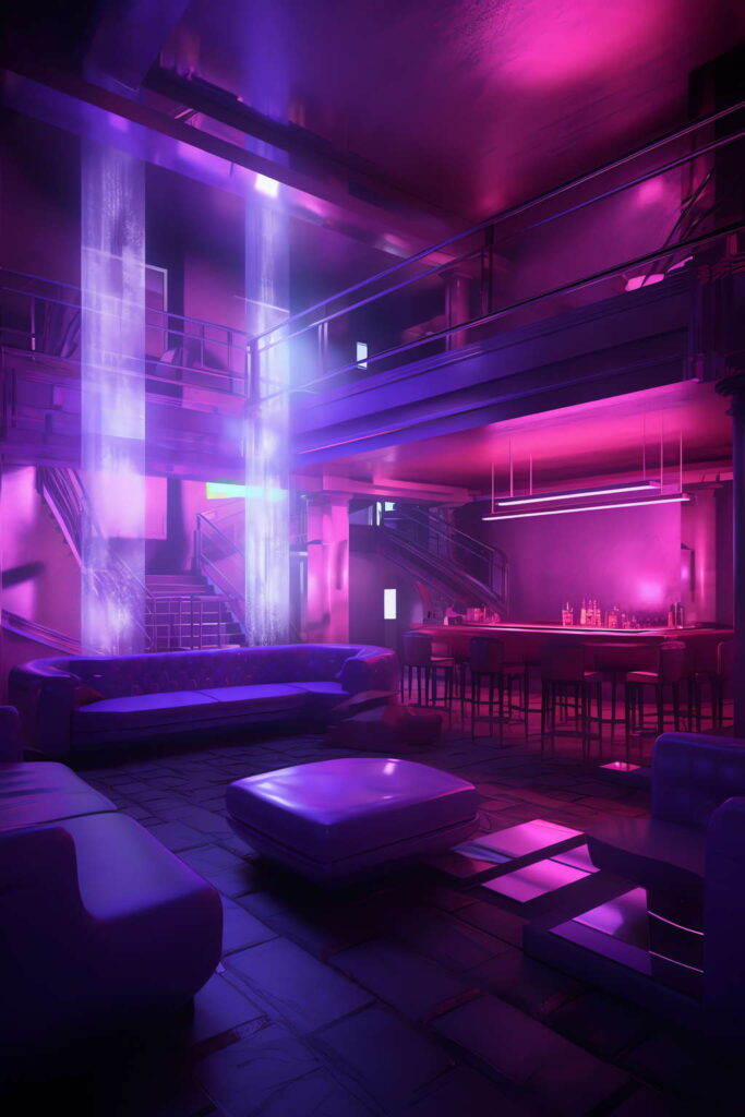 图片[21]-全球设计案例智能库_OJBKAI.COM赛博朋克风霓虹灯设计KTV酒吧_Midjourney灵感图库-_设计智库－全球设计案例智能库_OJBKAI.COM-全球设计案例智能库_OJBKAI.COM设计智库