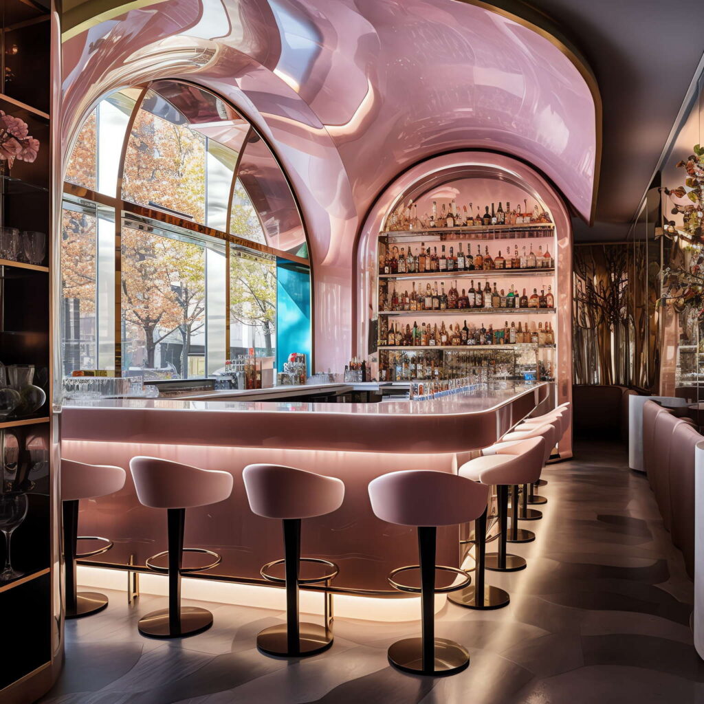 图片[21]-全球设计案例智能库_OJBKAI.COM色彩前卫艺术酒吧吧台区Midjourney灵感图库-_设计智库－全球设计案例智能库_OJBKAI.COM-全球设计案例智能库_OJBKAI.COM设计智库