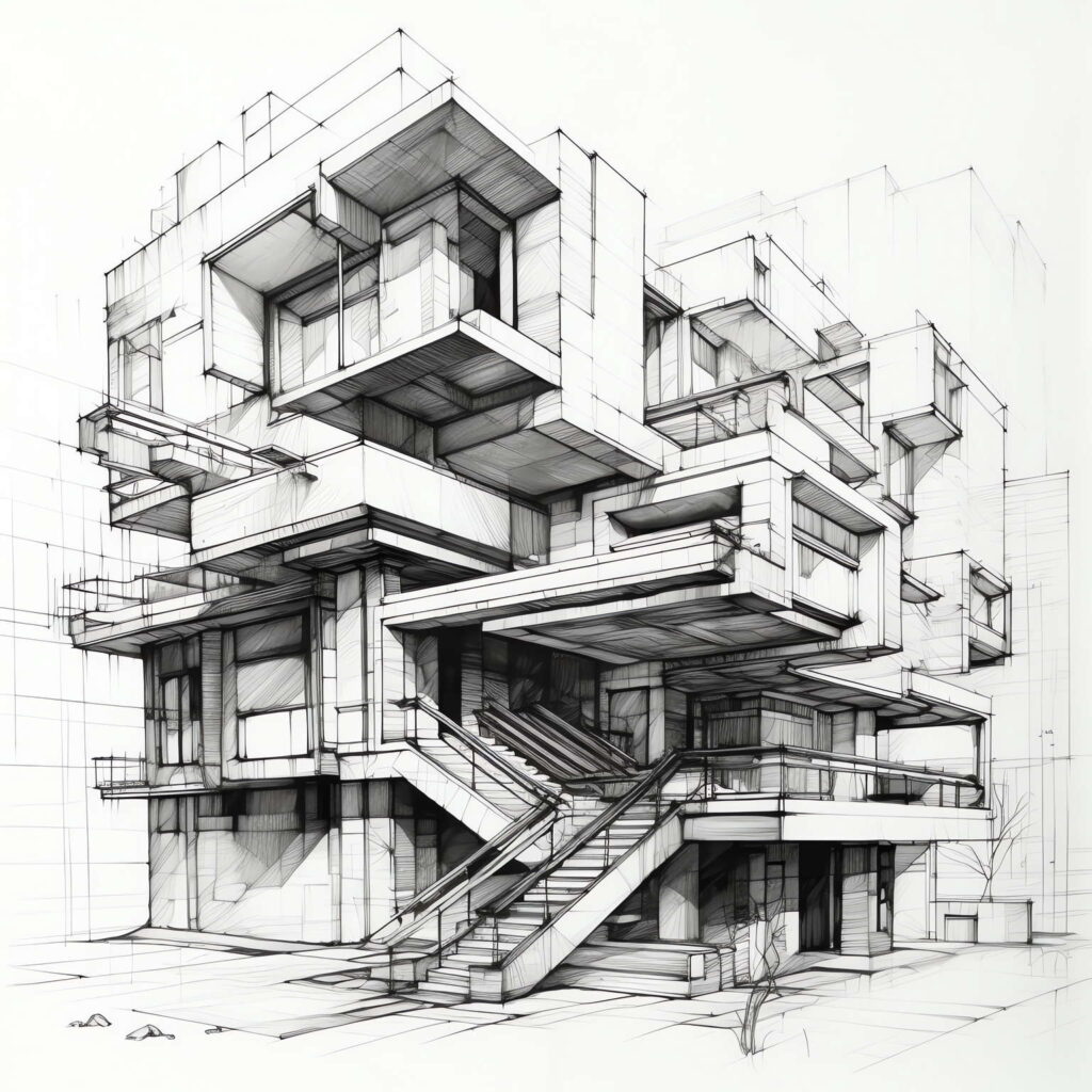 图片[21]-全球设计案例智能库_OJBKAI.COM建筑手绘图Midjourney灵感图库-名师联智库－全球设计案例智能库名师联素材平台-全球设计案例智能库_OJBKAI.COM设计智库