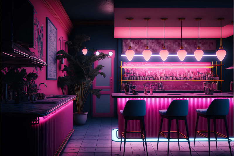 图片[22]-全球设计案例智能库_OJBKAI.COM赛博朋克风室内霓虹灯-2_Midjourney灵感图库-设计智库－全球设计案例智能库_OJBKAI.COM-全球设计案例智能库_OJBKAI.COM设计智库