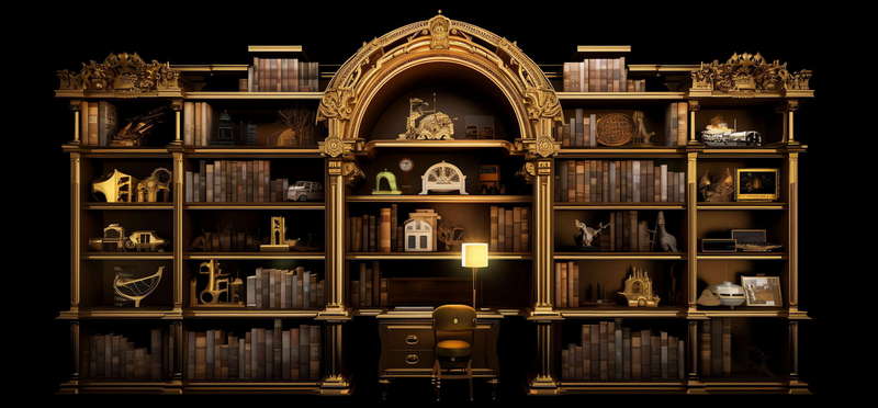 图片[16]-全球设计案例智能库_OJBKAI.COM复古书柜Midjourney灵感图库-_设计智库－全球设计案例智能库_OJBKAI.COM-全球设计案例智能库_OJBKAI.COM设计智库