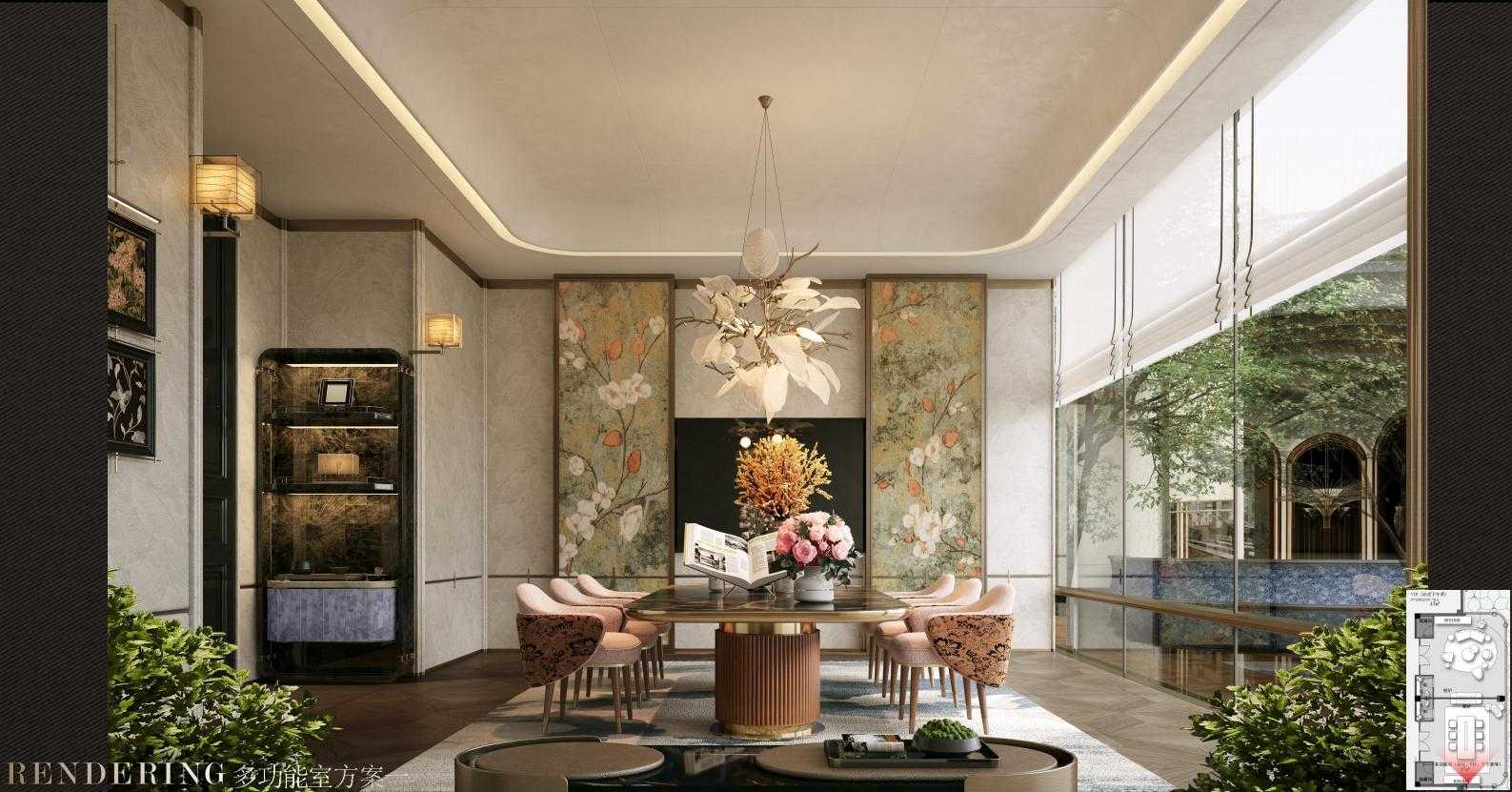 图片[26]-全球设计案例智能库_OJBKAI.COM【CCD】建发上海新江湾售楼处会所 | 设计方案+高清效果图 | PPT（可编辑）+PDF+JPG | 122P | 309M 海派风格-全球设计案例智能库_OJBKAI.COM设计智库