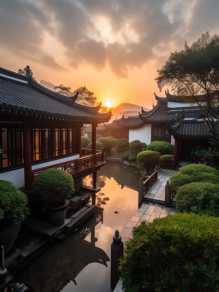 图片[21]-全球设计案例智能库_OJBKAI.COM中式别墅庭院Midjourney灵感图库-_设计智库－全球设计案例智能库_OJBKAI.COM-全球设计案例智能库_OJBKAI.COM设计智库