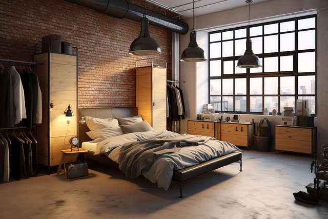 图片[9]-全球设计案例智能库_OJBKAI.COM工业风卧室Midjourney灵感图库-_设计智库－全球设计案例智能库_OJBKAI.COM-全球设计案例智能库_OJBKAI.COM设计智库