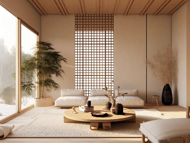 图片[46]-全球设计案例智能库_OJBKAI.COM侘寂风格客厅Midjourney灵感图库-_设计智库－全球设计案例智能库_OJBKAI.COM-全球设计案例智能库_OJBKAI.COM设计智库