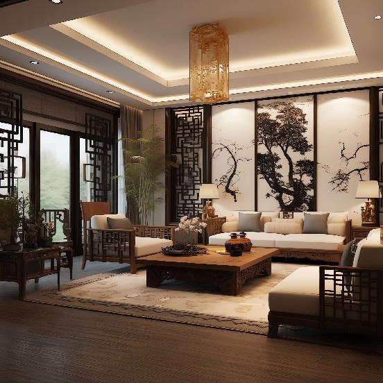 图片[38]-全球设计案例智能库_OJBKAI.COM别墅中式客厅Midjourney灵感图库-_设计智库－全球设计案例智能库_OJBKAI.COM-全球设计案例智能库_OJBKAI.COM设计智库