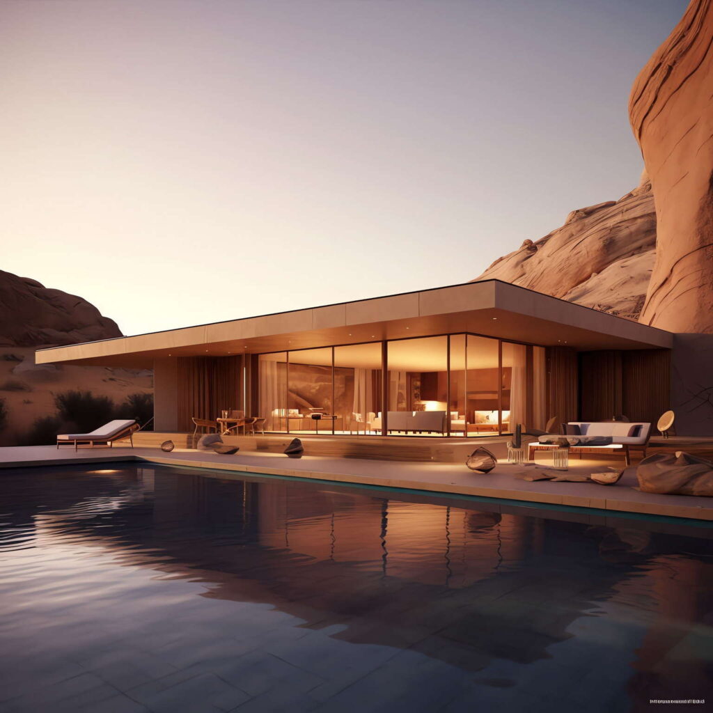 图片[13]-全球设计案例智能库_OJBKAI.COM别墅建筑外观Midjourney灵感图库-_设计智库－全球设计案例智能库_OJBKAI.COM-全球设计案例智能库_OJBKAI.COM设计智库