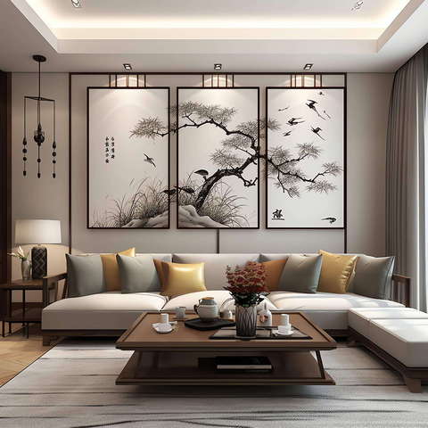 图片[6]-全球设计案例智能库_OJBKAI.COM新中式客厅Midjourney灵感图库-_设计智库－全球设计案例智能库_OJBKAI.COM-全球设计案例智能库_OJBKAI.COM设计智库