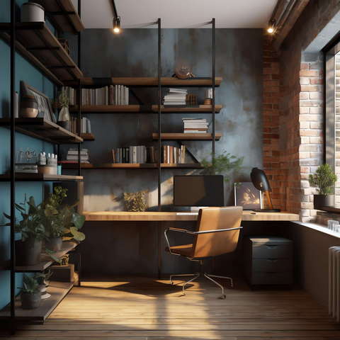 图片[14]-全球设计案例智能库_OJBKAI.COM工业风格书房Midjourney灵感图库-_设计智库－全球设计案例智能库_OJBKAI.COM-全球设计案例智能库_OJBKAI.COM设计智库