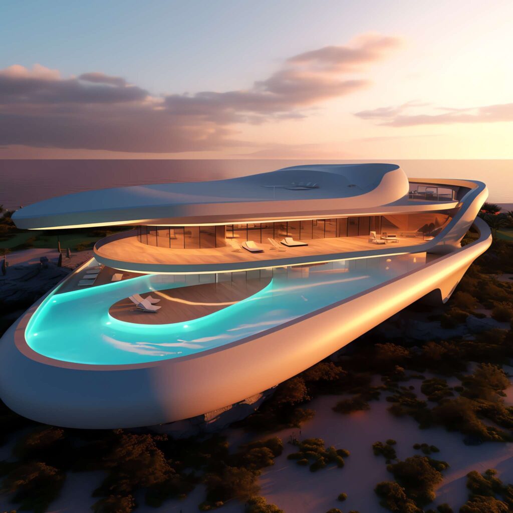 图片[28]-全球设计案例智能库_OJBKAI.COM泳池别墅外观未来科技感Midjourney灵感图库-_设计智库－全球设计案例智能库_OJBKAI.COM-全球设计案例智能库_OJBKAI.COM设计智库