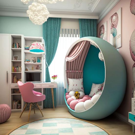 图片[5]-全球设计案例智能库_OJBKAI.COM色彩童趣女孩房2_Midjourney灵感图库-设计智库－全球设计案例智能库_OJBKAI.COM-全球设计案例智能库_OJBKAI.COM设计智库