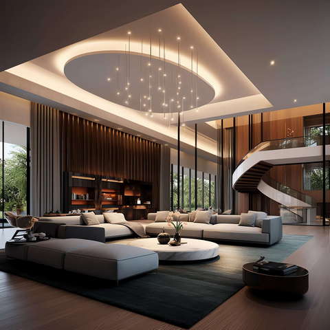 图片[15]-全球设计案例智能库_OJBKAI.COM现代前卫挑高客厅Midjourney灵感图库-_设计智库－全球设计案例智能库_OJBKAI.COM-全球设计案例智能库_OJBKAI.COM设计智库