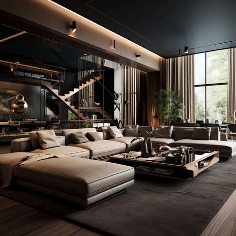 图片[74]-全球设计案例智能库_OJBKAI.COM现代前卫时尚挑高客厅Midjourney灵感图库-_设计智库－全球设计案例智能库_OJBKAI.COM-全球设计案例智能库_OJBKAI.COM设计智库