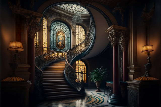 图片[36]-全球设计案例智能库_OJBKAI.COM古典欧式旋转楼梯3_Midjourney灵感图库-设计智库－全球设计案例智能库_OJBKAI.COM-全球设计案例智能库_OJBKAI.COM设计智库