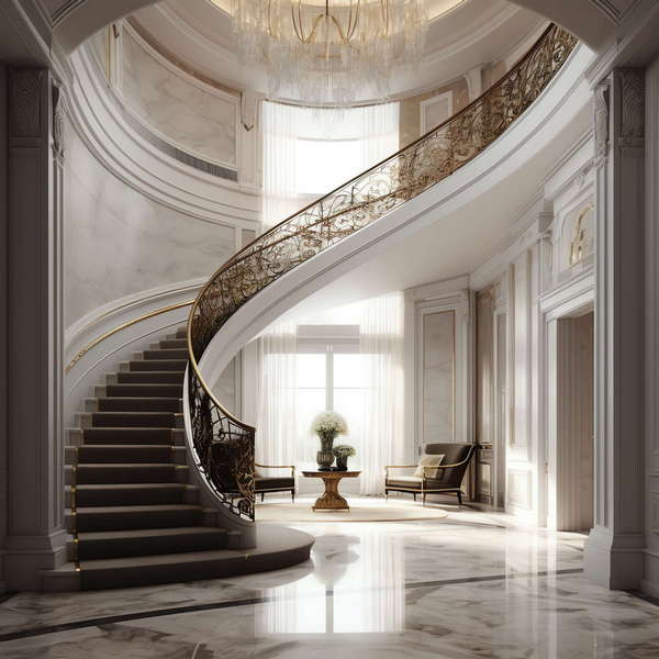 图片[2]-全球设计案例智能库_OJBKAI.COM新古典别墅楼梯Midjourney灵感图库-_设计智库－全球设计案例智能库_OJBKAI.COM-全球设计案例智能库_OJBKAI.COM设计智库