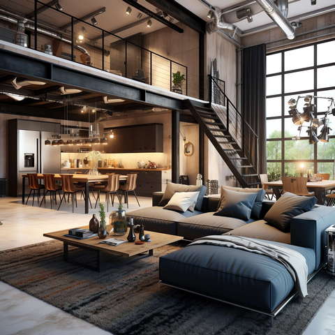 图片[60]-全球设计案例智能库_OJBKAI.COM工业风格客厅Midjourney灵感图库-_设计智库－全球设计案例智能库_OJBKAI.COM-全球设计案例智能库_OJBKAI.COM设计智库