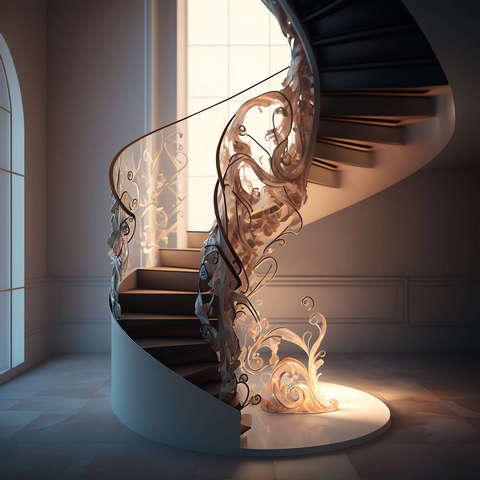 图片[32]-全球设计案例智能库_OJBKAI.COM前卫艺术旋转楼梯-1_Midjourney灵感图库-设计智库－全球设计案例智能库_OJBKAI.COM-全球设计案例智能库_OJBKAI.COM设计智库