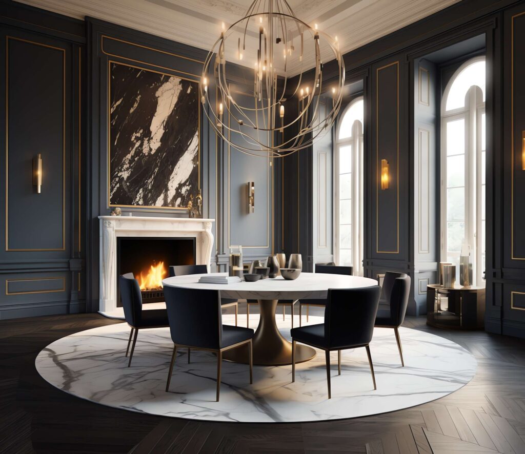 图片[4]-全球设计案例智能库_OJBKAI.COM欧式别墅餐厅Midjourney灵感图库-_设计智库－全球设计案例智能库_OJBKAI.COM-全球设计案例智能库_OJBKAI.COM设计智库
