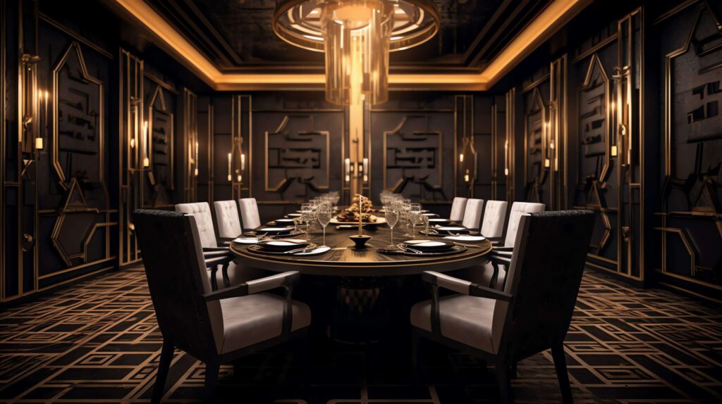 图片[4]-全球设计案例智能库_OJBKAI.COM轻奢风格餐厅Midjourney灵感图库-_设计智库－全球设计案例智能库_OJBKAI.COM-全球设计案例智能库_OJBKAI.COM设计智库