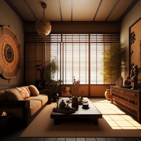 图片[13]-全球设计案例智能库_OJBKAI.COM住宅日式客厅Midjourney灵感图库-_设计智库－全球设计案例智能库_OJBKAI.COM-全球设计案例智能库_OJBKAI.COM设计智库