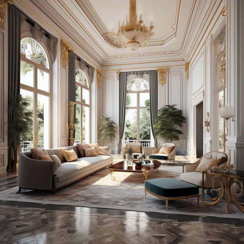 图片[2]-全球设计案例智能库_OJBKAI.COM新古典欧式客厅Midjourney灵感图库-_设计智库－全球设计案例智能库_OJBKAI.COM-全球设计案例智能库_OJBKAI.COM设计智库