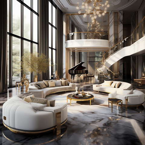 图片[5]-全球设计案例智能库_OJBKAI.COM现代前卫时尚挑高客厅Midjourney灵感图库-_设计智库－全球设计案例智能库_OJBKAI.COM-全球设计案例智能库_OJBKAI.COM设计智库