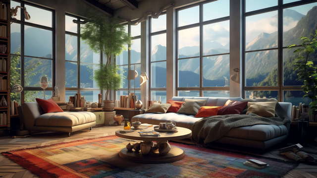 图片[4]-全球设计案例智能库_OJBKAI.COM田园风格客厅Midjourney灵感图库-_设计智库－全球设计案例智能库_OJBKAI.COM-全球设计案例智能库_OJBKAI.COM设计智库